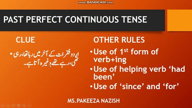 Past Perfect & Past Perfect Continuous Tense смотреть онлайн