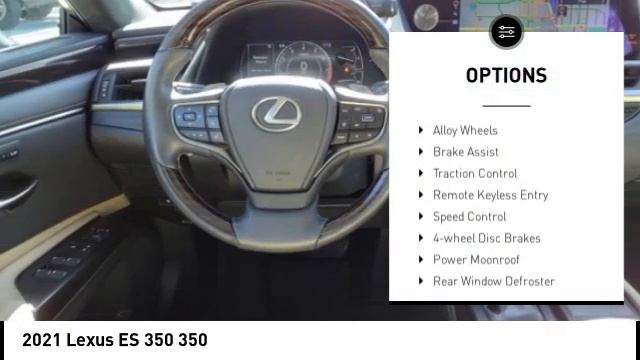 2021 Lexus ES 350 Melbourne FL G30479A смотреть онлайн
