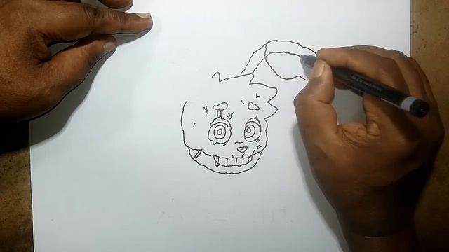 How To Draw Springtrap From Five Nights At Freddys 3 / Springtrap Drawing Easy смотреть онлайн