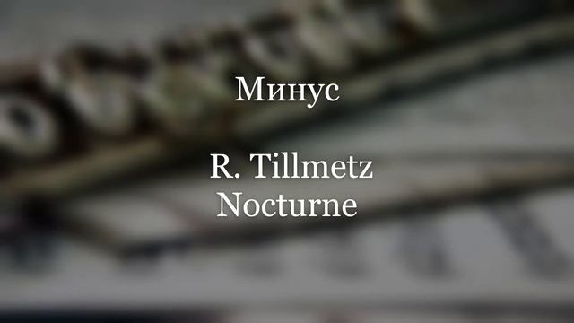 (минус) R. Tillmetz - Nocturne смотреть онлайн