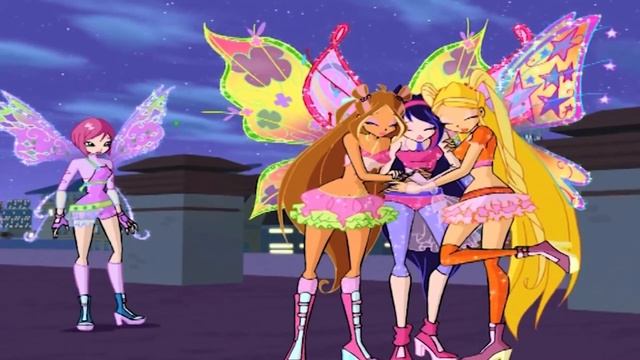 Group hug | Winx Club Clip смотреть онлайн