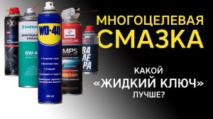 Многоцелевая смазка. Какой “жидкий ключ” лучше?