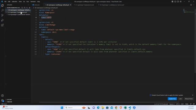 Kubernetes - part 11 - (namespace to container to service) смотреть онлайн