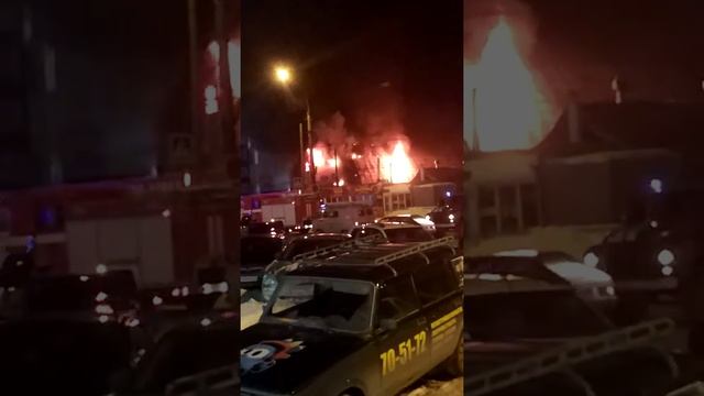 Сгорел рынок в Ульяновске смотреть онлайн
