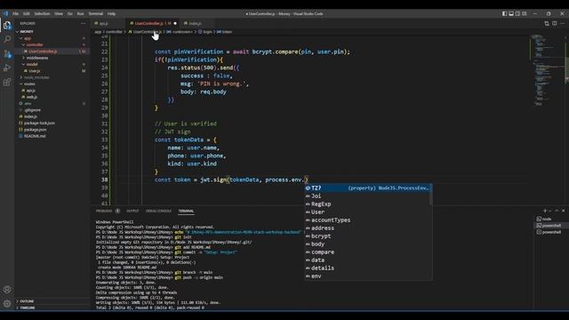6. NodeJS, ExpressJS & MongoDB Backend Project - MFS Like Bkash: Login смотреть онлайн