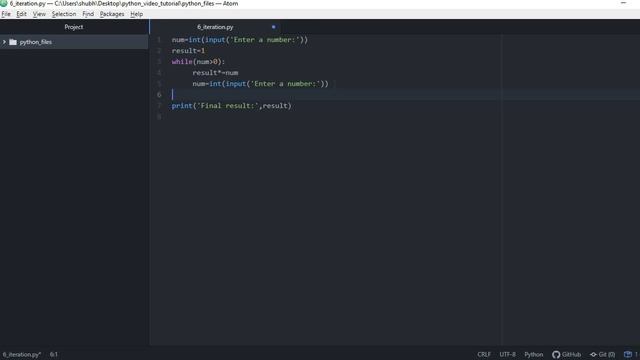 Class 19: While loop in Python смотреть онлайн