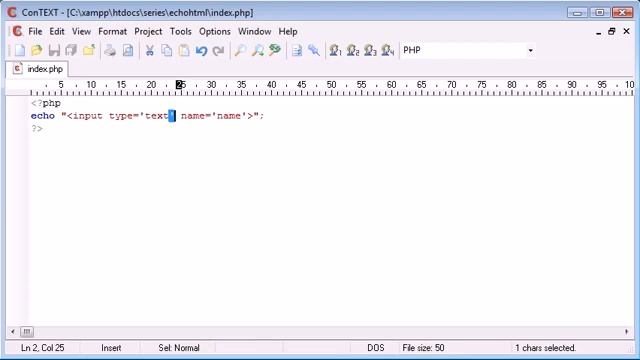 Beginner PHP Tutorial 11 Output HTML Using echo print смотреть онлайн