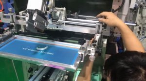 Настройка шелкотрафаретного станка для печати по цилиндрическим поверхностям