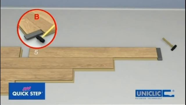 OnFlooring Quick-Step Uniclic Laminate Flooring - Floating Floor Installation. смотреть онлайн