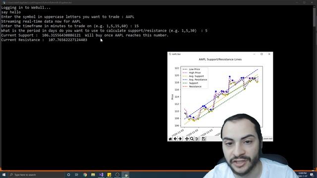 I built a WeBull Trading Bot смотреть онлайн