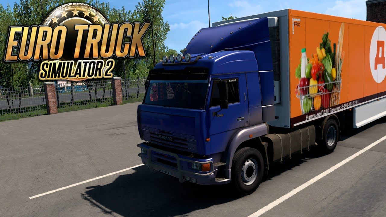 Дальнобой по Европе Осташков - Москва | Euro Truck Simulator 2 #eurotrucksimulator2 #етс2