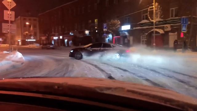 Audi RS7. Снежный дрифт король. Snow Drift king. (Vlog #5) смотреть онлайн