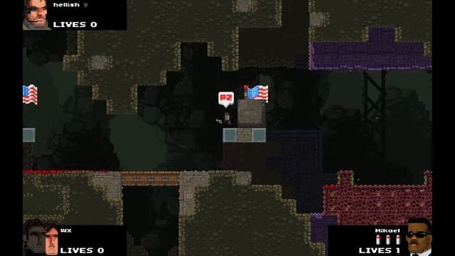 Broforce (Втроем, Полное прохождение)