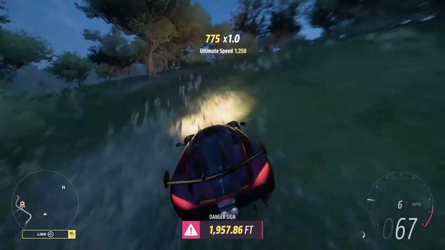 Forza Horizon 5 Cannonball Danger Sign смотреть онлайн