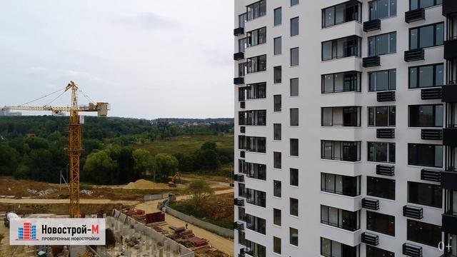 Обзор с воздуха Жилой район «Москва А101» от застройщика ГК «А101» (аэросъемка: сентябрь 2018 г.) смотреть онлайн