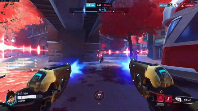 This is why never dying as tracer is CRUCIAL for success... | Overwatch 2 смотреть онлайн