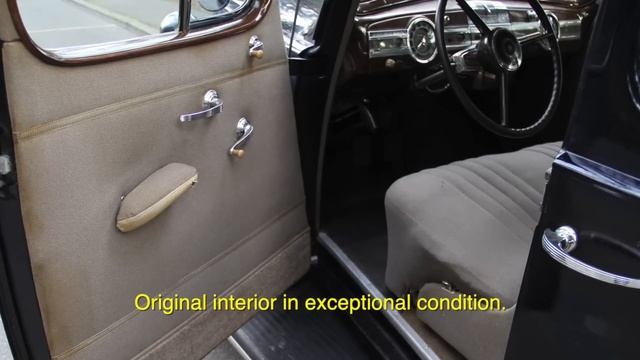 1939 Packard 1701 Sedan. 16,000 Mile Original Car. Charvet Classic Cars.