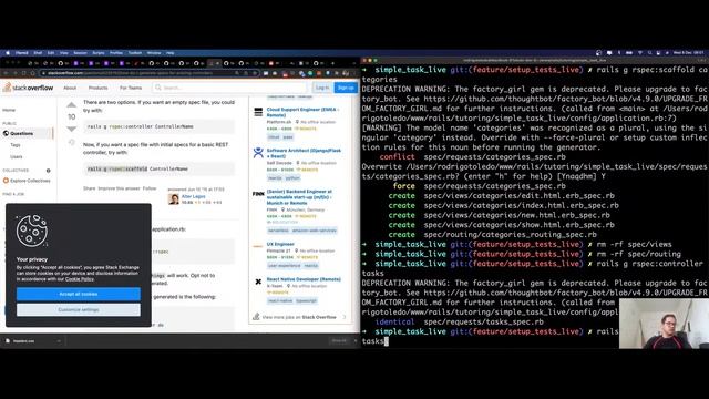 Rails 7 + esbuild bootstrap 5 + setup tests смотреть онлайн