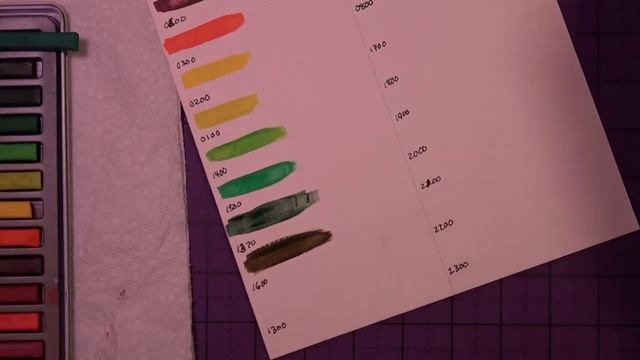 Swatch with Me! Derwent Inktense Blocks смотреть онлайн