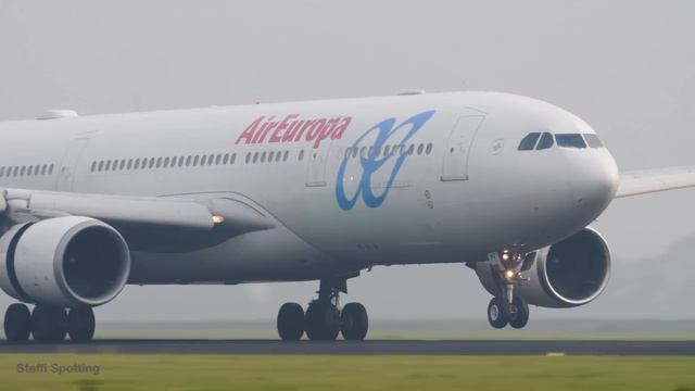 Planespotting Amsterdam Schiphol Airport HEAVY (AMS) - 4K смотреть онлайн