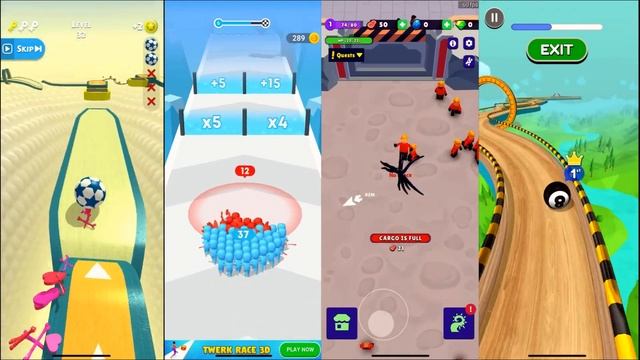 Going Balls vs Countmaster Crowa Runne vs Action Balls vs Alien Invasion RPG IDLe Space/Mobile Game смотреть онлайн