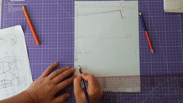 Построение выкройки классических женских трусиков. Самое простое