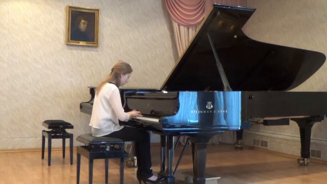 Kliuchnikova Sofia - Bach Prelude and fugue E-flat major. Book 1 смотреть онлайн
