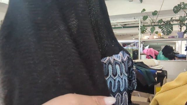 Обзор ткани. Костюмный ажур на тонком флисе