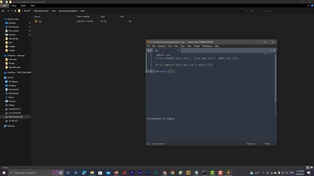 Lập trình tool bằng python, Thao tác với file và folder смотреть онлайн