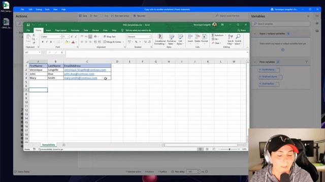 Power Automate Desktop - Copy cells from a worksheet to another смотреть онлайн
