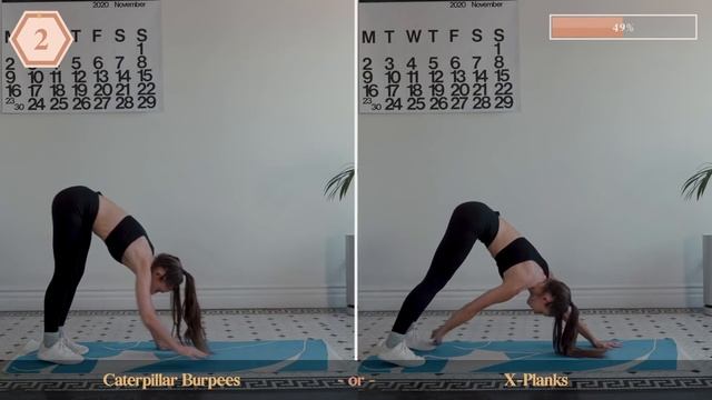 DAY 12: CHOOSE YOUR OWN ADVENTURE HIIT WORKOUT (Burn Calories!) (Get Fit for The Holidays Challenge смотреть онлайн