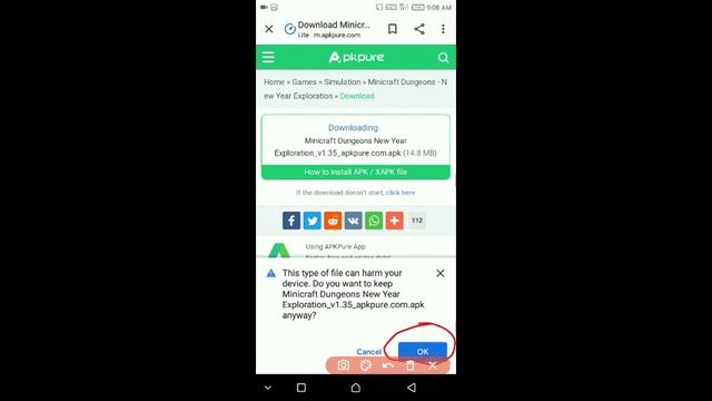 how to download Minecraft dungeons in android without verification with gameplay proof (prank) смотреть онлайн