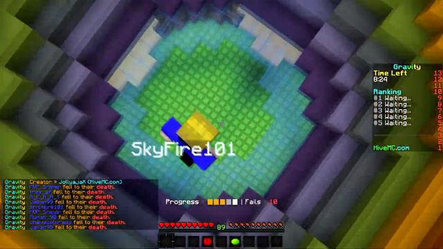 УЧИМСЯ ЛЕТАТЬ В МАЙНКРАФТЕ! | GRAVITY смотреть онлайн