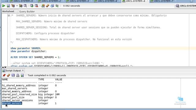 50-Curso de Administración de Oracle 19c: Crear servidores compartidos Parte 1 смотреть онлайн