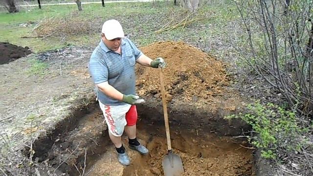 Копка колодца для подведения воды _18.04.2018 смотреть онлайн