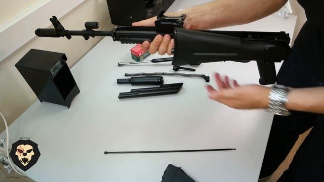 СХП автомат Калашникова ОС АК 74М (охолощенный) Видео-Обзор смотреть онлайн