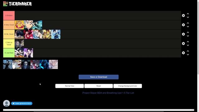 The ULTIMATE *PVP* Tier List for Project Slayers for update 1.5... смотреть онлайн