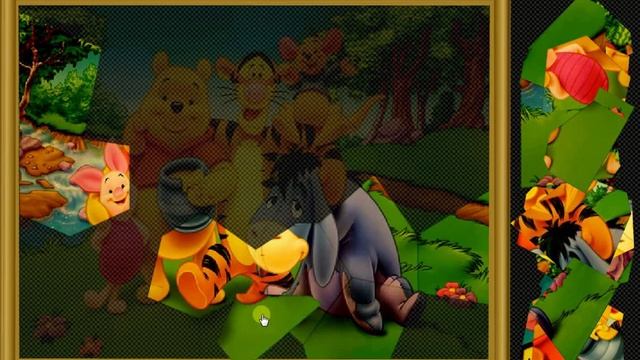 Disney Puzzle games- Winnie the Pooh Puzzle Mania смотреть онлайн