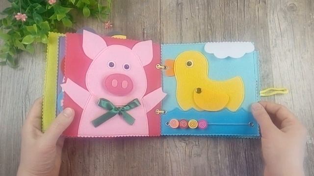 МАСТЕР-КЛАСС. Развивающая книжка ЕЖИК. смотреть онлайн