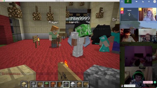 Английский в Minecraft для школьников 7-12 лет. Пример группового занятия смотреть онлайн