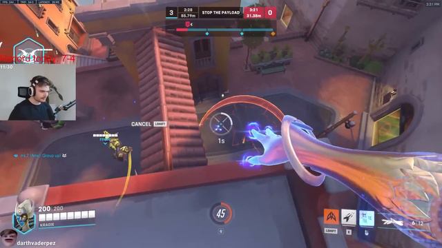 Echo is a SUPPORT now in Overwatch 2?! смотреть онлайн