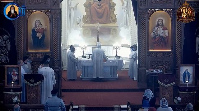 Saint Mary & Saint Bishoy Church القداس الالاهى 10-02-2021 смотреть онлайн