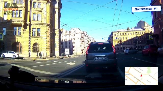 Санкт-Петербург. Мост Александра Невского, 8-я Советская улица. смотреть онлайн