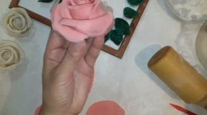 Розы из солёного теста. Подарок на 8 марта своими руками. DIY.