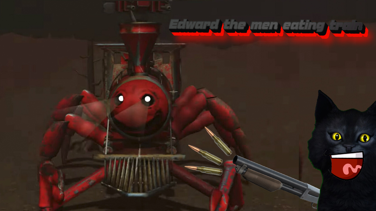 Edward the man eating train/ Едвард поезд пожиратель людей /Он чуть меня не съел! смотреть онлайн