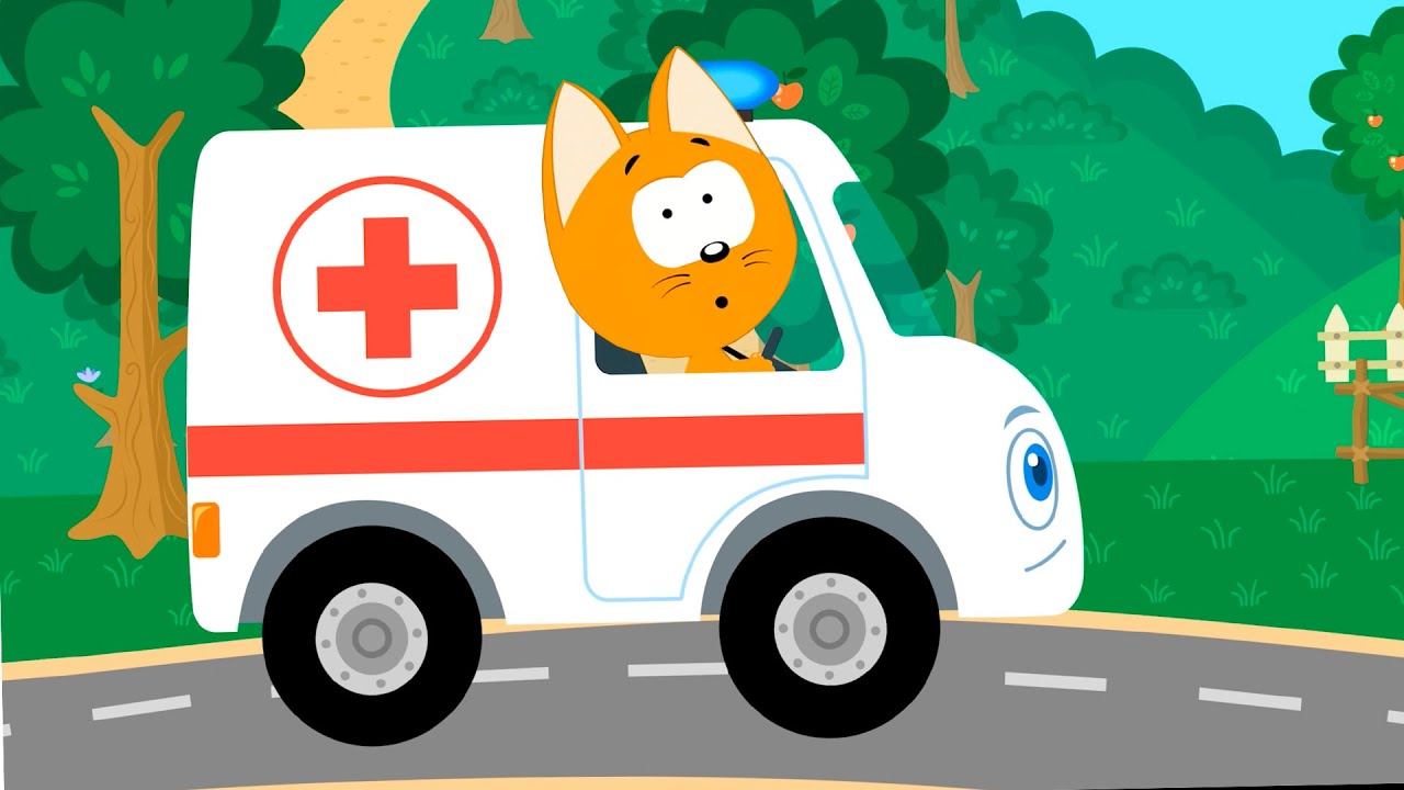 Песенка про Доктора | Котёнок Котэ песенки мультики для детей малышей смотреть онлайн