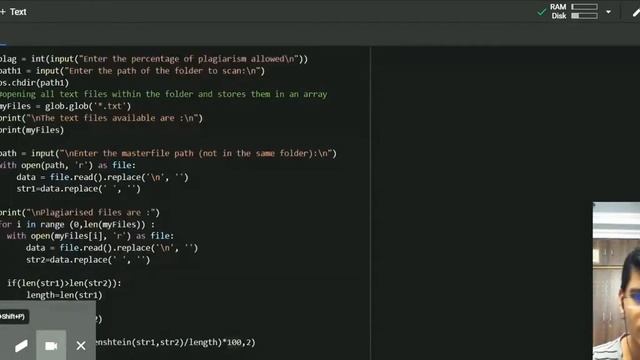 Plagiarism checker for multiple text files using python notebook. смотреть онлайн