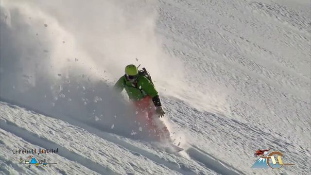 Heliski на Камчатке. Март 2015!!! смотреть онлайн