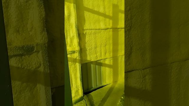 Утепление ангара. Напыление пенополиуретана Крым. 89188981688 смотреть онлайн