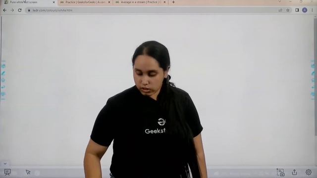 Average in Stream | School Practice Problem | GeeksforGeeks School смотреть онлайн